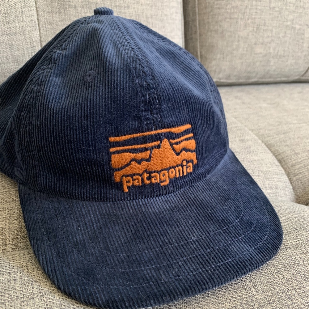 Patagonia Corduroy Hat - Navy Blue Snapback